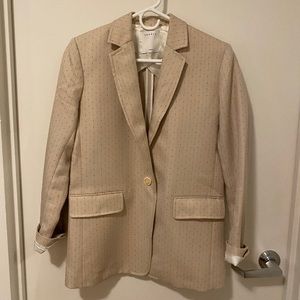 Sandro Paris Tan Blazer